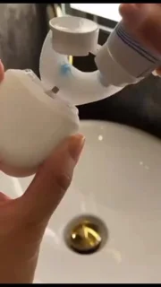 مسواک برقی اولتراسونیک HANNEA با ویبره ۳۰,۰۰۰ لرزش در دقیقه و نور آبی سفیدکننده